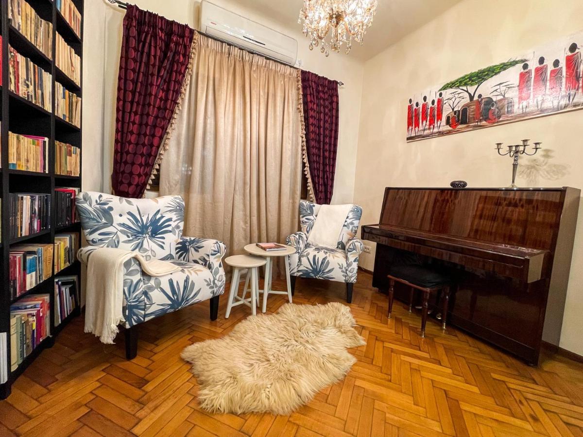 Central Apartment W/ Fire Place - Ground Floor Bukarest Kültér fotó